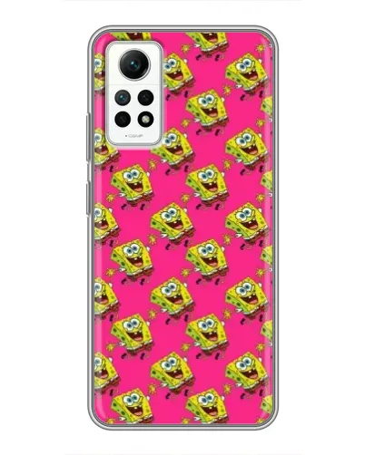 Чехол для Xiaomi Redmi Note 12 Pro (4g) с картинкой «Розовый паттерн»