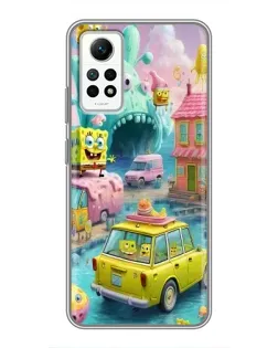 Чехол для Xiaomi Redmi Note 12 Pro (4g) с картинкой «Монстр-трак приключения»