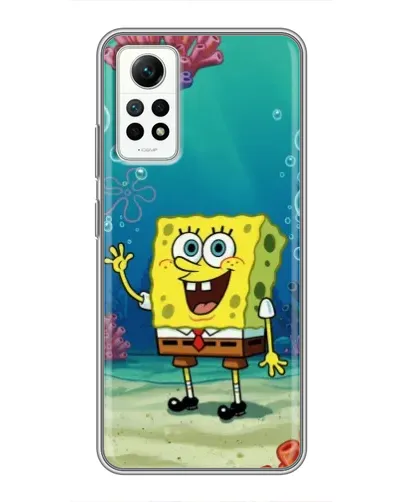 Чехол для Xiaomi Redmi Note 12 Pro (4g) с картинкой «Подводный привет»