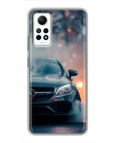Чехол для Xiaomi Redmi Note 12 Pro (4g) с картинкой «Mercedes — ночной город» Чехол для Xiaomi Redmi Note 12 Pro (4g) с картинкой «Mercedes — ночной город»