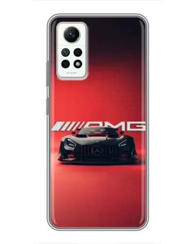 Чехол для Xiaomi Redmi Note 12 Pro (4g) с картинкой «Mercedes AMG — красная линия» Чехол для Xiaomi Redmi Note 12 Pro (4g) с картинкой «Mercedes AMG — красная линия»