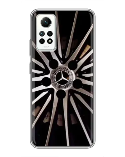 Чехол для Xiaomi Redmi Note 12 Pro (4g) с картинкой «Диск Mercedes» Чехол для Xiaomi Redmi Note 12 Pro (4g) с картинкой «Диск Mercedes»