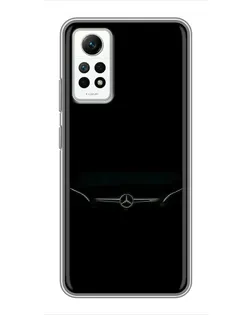 Чехол для Xiaomi Redmi Note 12 Pro (4g) с картинкой «Mercedes Stealth Look»