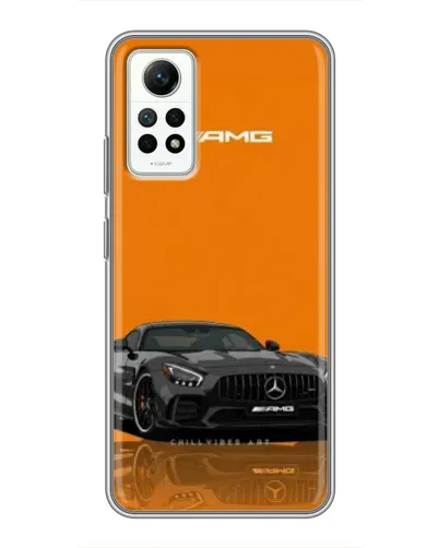 Чехол для Xiaomi Redmi Note 12 Pro (4g) с картинкой «Оранжевый Mercedes AMG» Чехол для Xiaomi Redmi Note 12 Pro (4g) с картинкой «Оранжевый Mercedes AMG»
