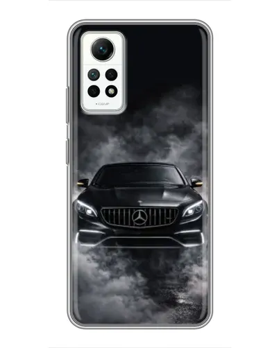 Чехол для Xiaomi Redmi Note 12 Pro (4g) с картинкой «Mercedes в дыму» Чехол для Xiaomi Redmi Note 12 Pro (4g) с картинкой «Mercedes в дыму»