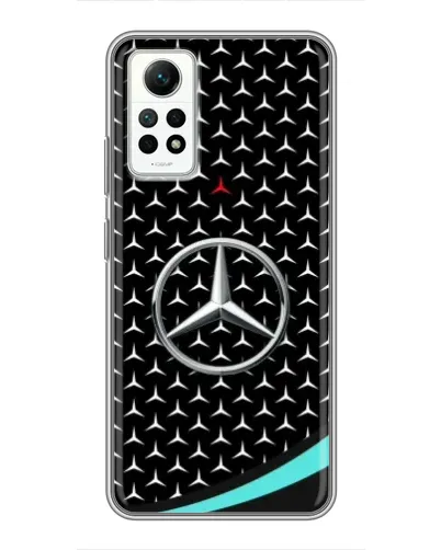 Чехол для Xiaomi Redmi Note 12 Pro (4g) с картинкой «Mercedes — бирюзовый акцент» Чехол для Xiaomi Redmi Note 12 Pro (4g) с картинкой «Mercedes — бирюзовый акцент»