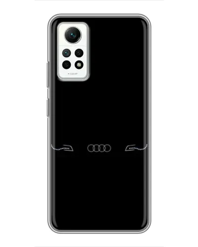 Чехол для Xiaomi Redmi Note 12 Pro (4g) с картинкой «Audi — световой подпись»