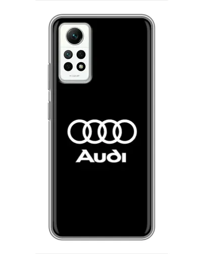 Чехол для Xiaomi Redmi Note 12 Pro (4g) с картинкой «Классическое лого Audi»