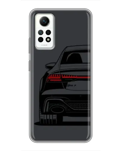 Чехол для Xiaomi Redmi Note 12 Pro (4g) с картинкой «Задняя часть Audi — арт»