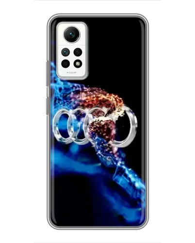 Чехол для Xiaomi Redmi Note 12 Pro (4g) с картинкой «Энергия лого Audi»