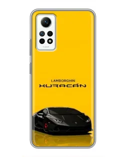 Чехол для Xiaomi Redmi Note 12 Pro (4g) с картинкой «Lamborghini Huracan черный» Чехол для Xiaomi Redmi Note 12 Pro (4g) с картинкой «Lamborghini Huracan черный»