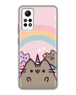 Чехол для Xiaomi Redmi Note 12 Pro (4g) с картинкой «Единорог Pusheen» Чехол для Xiaomi Redmi Note 12 Pro (4g) с картинкой «Единорог Pusheen»