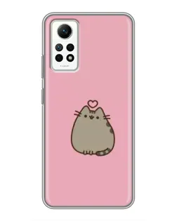 Чехол для Xiaomi Redmi Note 12 Pro (4g) с картинкой «Pusheen сердце» Чехол для Xiaomi Redmi Note 12 Pro (4g) с картинкой «Pusheen сердце»