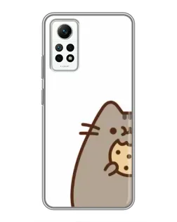 Чехол для Xiaomi Redmi Note 12 Pro (4g) с картинкой «Пушин с печеньем» Чехол для Xiaomi Redmi Note 12 Pro (4g) с картинкой «Пушин с печеньем»