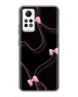 Чехол для Xiaomi Redmi Note 12 Pro (4g) с картинкой «Розовые ленты» Чехол для Xiaomi Redmi Note 12 Pro (4g) с картинкой «Розовые ленты»