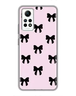 Чехол для Xiaomi Redmi Note 12 Pro (4g) с картинкой «Черные банты Coquette» Чехол для Xiaomi Redmi Note 12 Pro (4g) с картинкой «Черные банты Coquette»