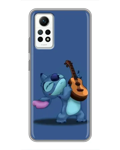 Чехол для Xiaomi Redmi Note 12 Pro (4g) с картинкой «Стич с укулеле»