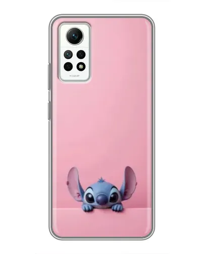 Чехол для Xiaomi Redmi Note 12 Pro (4g) с картинкой «Stitch выглядывает»