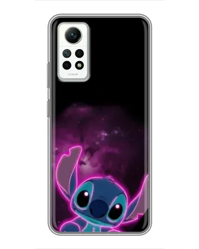 Чехол для Xiaomi Redmi Note 12 Pro (4g) с картинкой «Неоновый Stitch»