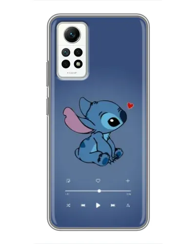 Чехол для Xiaomi Redmi Note 12 Pro (4g) с картинкой «Музыкальный Stitch»