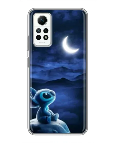 Чехол для Xiaomi Redmi Note 12 Pro (4g) с картинкой «Лунная ночь Стича»