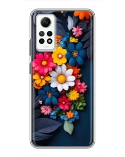 Чехол для Xiaomi Redmi Note 12 Pro (4g) с картинкой «Цветочная феерия» Чехол для Xiaomi Redmi Note 12 Pro (4g) с картинкой «Цветочная феерия»