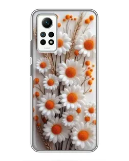 Чехол для Xiaomi Redmi Note 12 Pro (4g) с картинкой «Белые сухоцветы» Чехол для Xiaomi Redmi Note 12 Pro (4g) с картинкой «Белые сухоцветы»