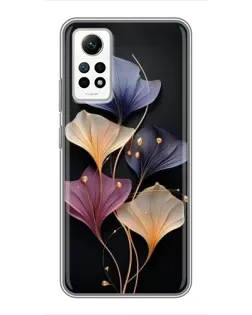 Чехол для Xiaomi Redmi Note 12 Pro (4g) с картинкой «Лиловые цветы грации» Чехол для Xiaomi Redmi Note 12 Pro (4g) с картинкой «Лиловые цветы грации»