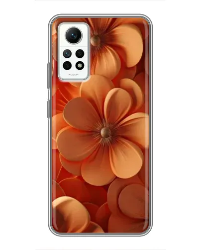 Чехол для Xiaomi Redmi Note 12 Pro (4g) с картинкой «Оранжевый макро цветок» Чехол для Xiaomi Redmi Note 12 Pro (4g) с картинкой «Оранжевый макро цветок»