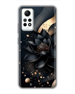 Чехол для Xiaomi Redmi Note 12 Pro (4g) с картинкой «Черный лотос» Чехол для Xiaomi Redmi Note 12 Pro (4g) с картинкой «Черный лотос»