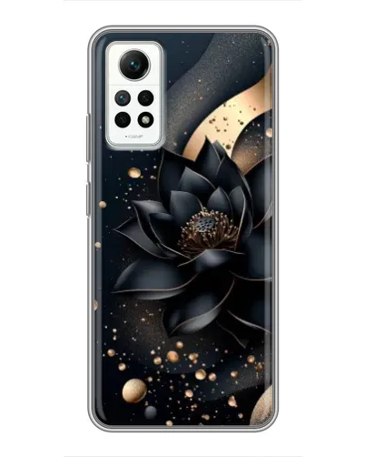 Чехол для Xiaomi Redmi Note 12 Pro (4g) с картинкой «Черный лотос» Чехол для Xiaomi Redmi Note 12 Pro (4g) с картинкой «Черный лотос»