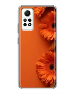 Чехол для Xiaomi Redmi Note 12 Pro (4g) с картинкой «Оранжевые герберы» Чехол для Xiaomi Redmi Note 12 Pro (4g) с картинкой «Оранжевые герберы»