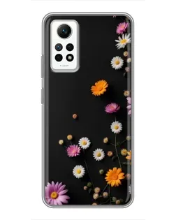 Чехол для Xiaomi Redmi Note 12 Pro (4g) с картинкой «Цветочная композиция» Чехол для Xiaomi Redmi Note 12 Pro (4g) с картинкой «Цветочная композиция»