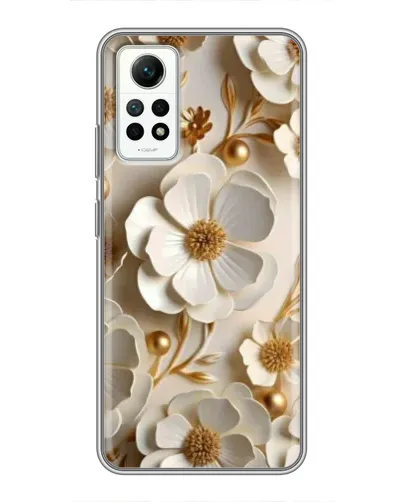 Чехол для Xiaomi Redmi Note 12 Pro (4g) с картинкой «Белие бумажние цвети» Чехол для Xiaomi Redmi Note 12 Pro (4g) с картинкой «Белие бумажние цвети»