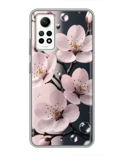 Чехол для Xiaomi Redmi Note 12 Pro (4g) с картинкой «Нежная сакура и капли» Чехол для Xiaomi Redmi Note 12 Pro (4g) с картинкой «Нежная сакура и капли»