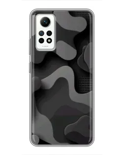Чехол для Xiaomi Redmi Note 12 Pro (4g) с картинкой «Темный абстрактный камуфляж» Чехол для Xiaomi Redmi Note 12 Pro (4g) с картинкой «Темный абстрактный камуфляж»