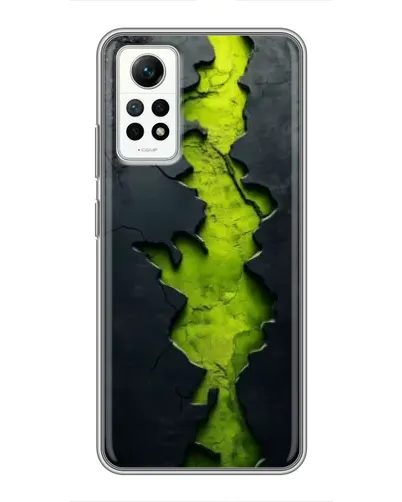 Чехол для Xiaomi Redmi Note 12 Pro (4g) с картинкой «Салатовый разлом скалы» Чехол для Xiaomi Redmi Note 12 Pro (4g) с картинкой «Салатовый разлом скалы»