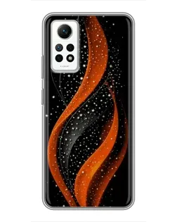 Чехол для Xiaomi Redmi Note 12 Pro (4g) с картинкой «Огненная звездная волна» Чехол для Xiaomi Redmi Note 12 Pro (4g) с картинкой «Огненная звездная волна»