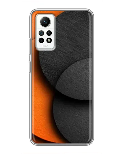 Чехол для Xiaomi Redmi Note 12 Pro (4g) с картинкой «Геометрия оранжевых кругов» Чехол для Xiaomi Redmi Note 12 Pro (4g) с картинкой «Геометрия оранжевых кругов»