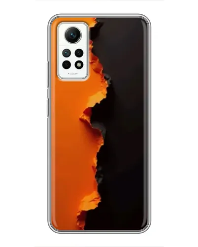 Чехол для Xiaomi Redmi Note 12 Pro (4g) с картинкой «Оранжевый разлом» Чехол для Xiaomi Redmi Note 12 Pro (4g) с картинкой «Оранжевый разлом»
