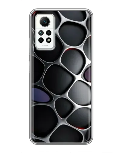Чехол для Xiaomi Redmi Note 12 Pro (4g) с картинкой «Объемная темная решетка» Чехол для Xiaomi Redmi Note 12 Pro (4g) с картинкой «Объемная темная решетка»