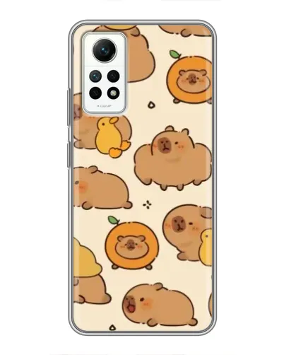 Чехол для Xiaomi Redmi Note 12 Pro (4g) с картинкой «Капибары с апельсинами» Чехол для Xiaomi Redmi Note 12 Pro (4g) с картинкой «Капибары с апельсинами»
