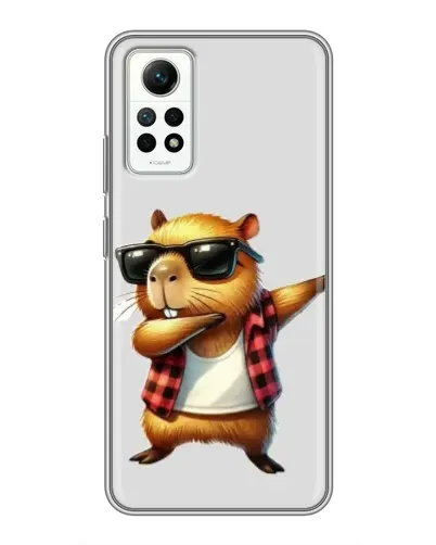 Чехол для Xiaomi Redmi Note 12 Pro (4g) с картинкой «Капибара рэпер даб» Чехол для Xiaomi Redmi Note 12 Pro (4g) с картинкой «Капибара рэпер даб»