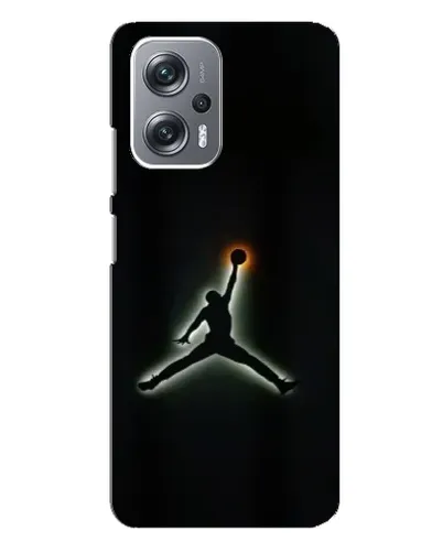 Чехол для Xiaomi Redmi Note 12 Pro Plus с картинкой «Jordan Gradient Logo»