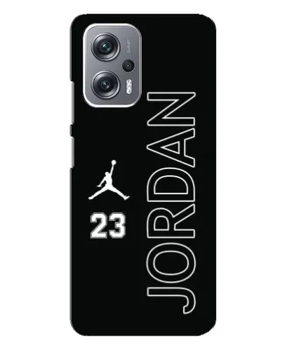Чехол для Xiaomi Redmi Note 12 Pro Plus с картинкой «Jordan Vertical»