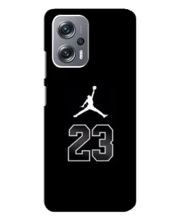Чехол для Xiaomi Redmi Note 12 Pro Plus с картинкой «Jordan Flight 23»
