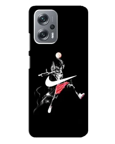 Чехол для Xiaomi Redmi Note 12 Pro Plus с картинкой «Jordan Jumpman»
