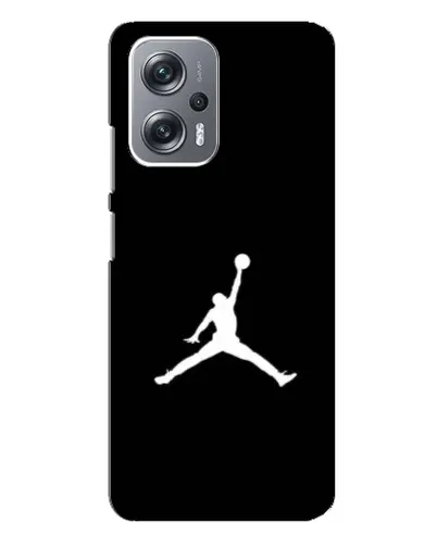 Чехол для Xiaomi Redmi Note 12 Pro Plus с картинкой «Jordan Silhouette»