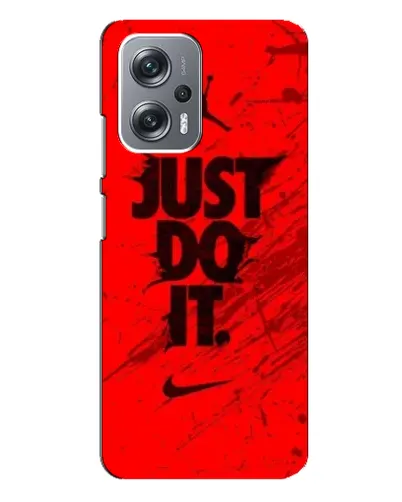 Чехол для Xiaomi Redmi Note 12 Pro Plus с картинкой «Nike Just Do It»