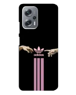 Чехол для Xiaomi Redmi Note 12 Pro Plus с картинкой «Adidas Hands» Чехол для Xiaomi Redmi Note 12 Pro Plus с картинкой «Adidas Hands»